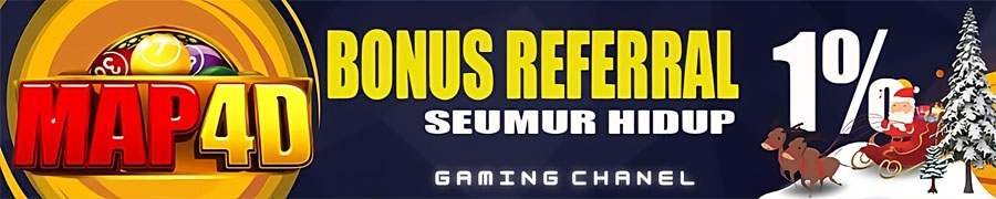 BONUS REFERAL 1% SEUMUR HIDUP